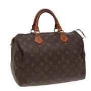 Louis Vuitton Vintage Pre-owned Canvas louis-vuitton-vskor Brown, Dam