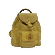 Gucci Vintage Pre-owned Mocka gucci-vskor Yellow, Dam