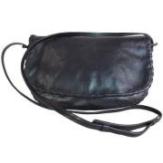 Bottega Veneta Vintage Pre-owned Laeder axelremsvskor Black, Dam