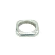 Chanel Vintage Pre-owned Silver ringar Gray, Dam