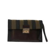 Fendi Vintage Pre-owned Canvas fendi-vskor Black, Dam