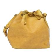 Louis Vuitton Vintage Pre-owned Laeder louis-vuitton-vskor Yellow, Dam