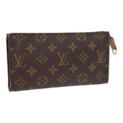 Louis Vuitton Vintage Pre-owned Canvas necessrer Brown, Dam