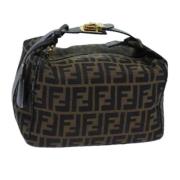 Fendi Vintage Pre-owned Canvas fendi-vskor Brown, Dam