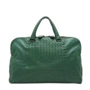 Bottega Veneta Vintage Pre-owned Laeder handvskor Green, Dam