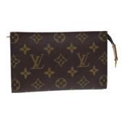 Louis Vuitton Vintage Pre-owned Canvas necessrer Brown, Dam