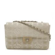 Chanel Vintage Pre-owned Laeder chanel-vskor Beige, Dam