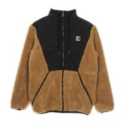 Karl Kani Quiltad Block Teddy Windrunner Jacka Beige, Herr