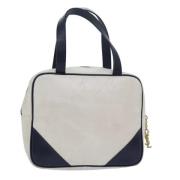 Yves Saint Laurent Vintage Pre-owned Laeder handvskor White, Dam