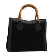 Gucci Vintage Pre-owned Mocka gucci-vskor Black, Dam