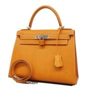 Hermès Vintage Pre-owned Laeder handvskor Orange, Dam