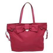 Prada Vintage Pre-owned Tyg totevskor Pink, Dam