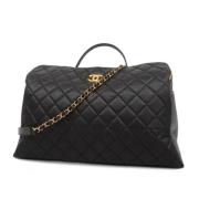 Chanel Vintage Pre-owned Laeder resvskor Black, Dam