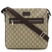 Gucci Vintage Pre-owned Canvas crossbodyvskor Brown, Dam