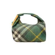 Burberry Vintage Pre-owned Tyg handvskor Green, Dam