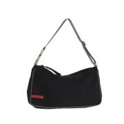 Prada Vintage Pre-owned Nylon prada-vskor Black, Dam