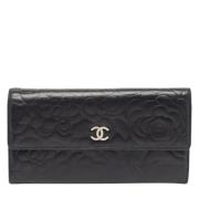 Chanel Vintage Pre-owned Laeder plnbcker Black, Dam