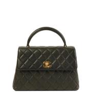 Chanel Vintage Pre-owned Laeder handvskor Black, Dam