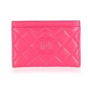 Chanel Vintage Pre-owned Laeder hem-och-kontorstillbehr Pink, Dam