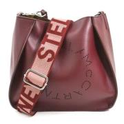 Stella McCartney Pre-owned Pre-owned Canvas axelremsvskor Red, Dam