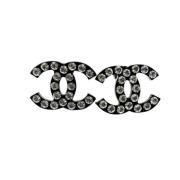 Chanel Vintage Pre-owned Tyg rhngen Black, Dam