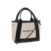 Balenciaga Vintage Pre-owned Canvas balenciaga-vskor Beige, Dam