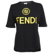 Fendi Vintage Pre-owned Tyg toppar Black, Dam