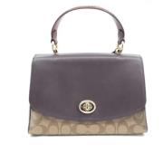 Coach Pre-owned Pre-owned Canvas handvskor Brown, Dam