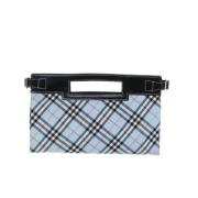 Burberry Vintage Pre-owned Canvas handvskor Blue, Dam