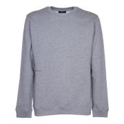 Dondup Stiliga Sweaters Kollektion Gray, Herr