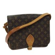 Louis Vuitton Vintage Pre-owned Canvas louis-vuitton-vskor Brown, Dam