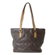 Louis Vuitton Vintage Pre-owned Tyg louis-vuitton-vskor Brown, Dam