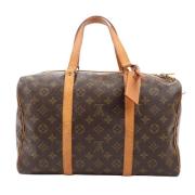 Louis Vuitton Vintage Pre-owned Laeder resvskor Brown, Dam