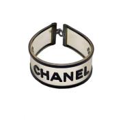 Chanel Vintage Pre-owned Metall armband Black, Dam