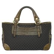 Celine Vintage Pre-owned Canvas celine-vskor Black, Dam