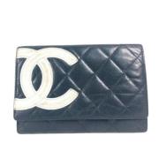 Chanel Vintage Pre-owned Laeder plnbcker Black, Dam