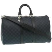 Louis Vuitton Vintage Pre-owned Canvas louis-vuitton-vskor Black, Dam