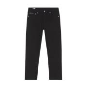 Calvin Klein Jeans Slim Fit Jeans med 5 fickor Black, Herr