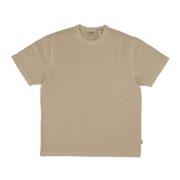 Carhartt Wip Sable Garment Dyed Tee Shirt Beige, Herr