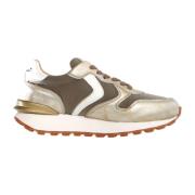 Voile Blanche Gyllene Sneakers Paris Race Woman Multicolor, Dam