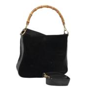 Gucci Vintage Pre-owned Mocka gucci-vskor Black, Dam