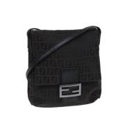 Fendi Vintage Pre-owned Canvas fendi-vskor Black, Dam