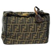 Fendi Vintage Pre-owned Canvas fendi-vskor Brown, Dam