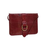 Fendi Vintage Pre-owned Laeder fendi-vskor Red, Dam