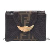 Fendi Vintage Pre-owned Nylon plnbcker Brown, Dam