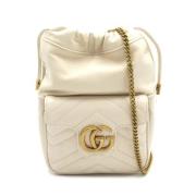 Gucci Vintage Pre-owned Laeder gucci-vskor White, Dam