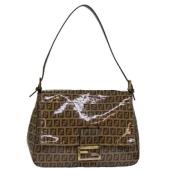 Fendi Vintage Pre-owned Canvas fendi-vskor Brown, Dam