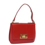 Fendi Vintage Pre-owned Laeder fendi-vskor Red, Dam