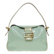 Fendi Vintage Pre-owned Canvas fendi-vskor Green, Dam