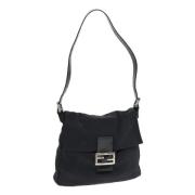 Fendi Vintage Pre-owned Nylon fendi-vskor Black, Dam